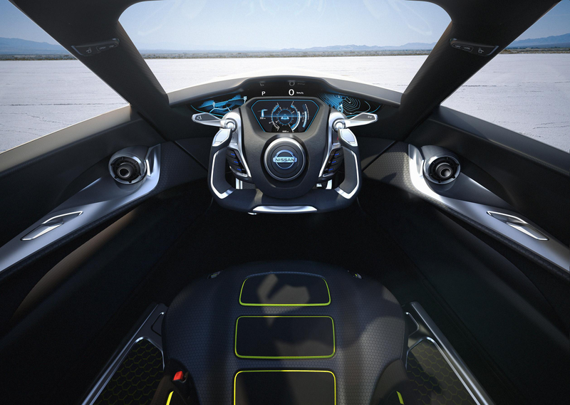 Illustration for article titled The Nissan BladeGlider Is A Three-Seater DeltaWing For The Street